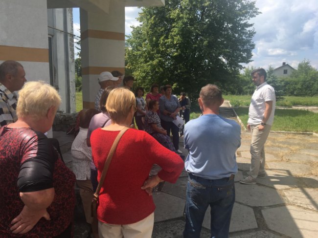 Зустріч з виборцями у селі Дерно Ківерцівського району