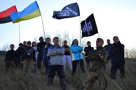 Волинські націоналісти з'їздили в «Холодний Яр». ФОТО
