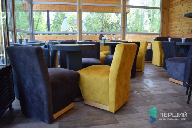 У луцькому парку відкрили нове кафе