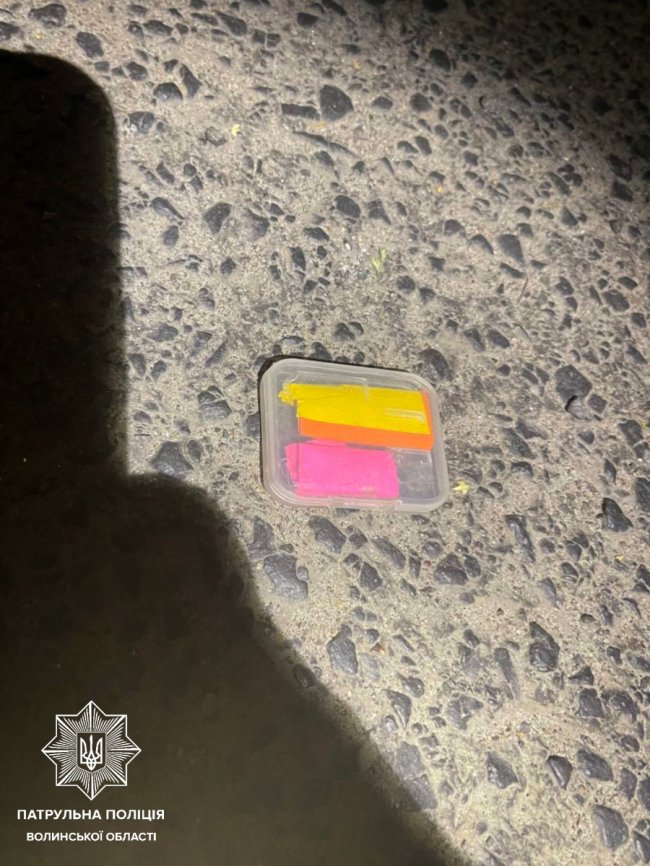 У Луцьку затримали 32-річного скутериста «під наркотиками». ФОТО