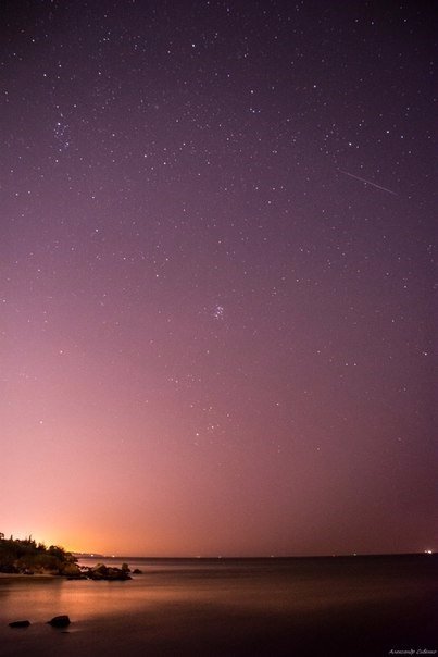 Метеорити в небі над Одесою. ФОТО