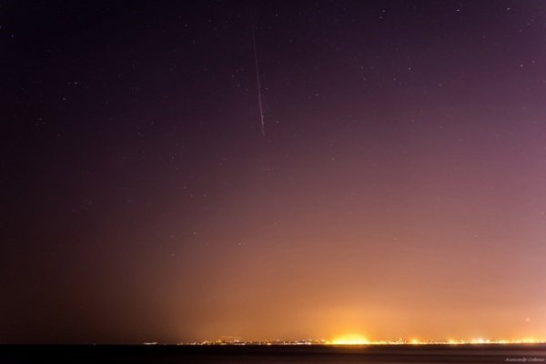 Метеорити в небі над Одесою. ФОТО