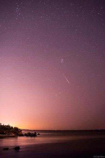 Метеорити в небі над Одесою. ФОТО