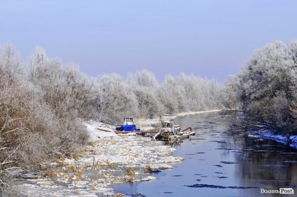 Фото зимового Луцька 