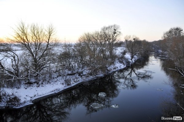 Фото зимового Луцька 