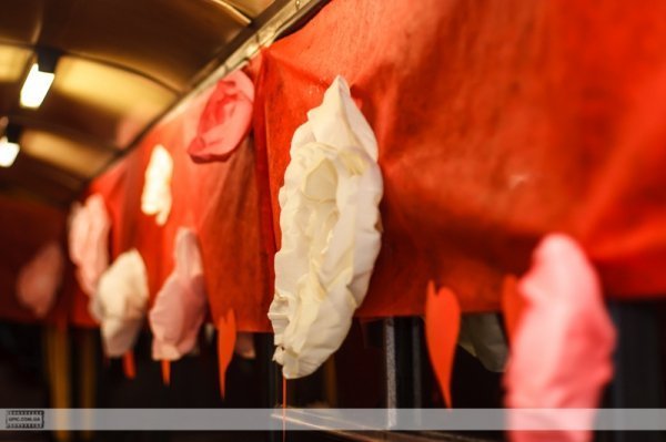 Луцьком їздив «тролейбус кохання». ФОТО