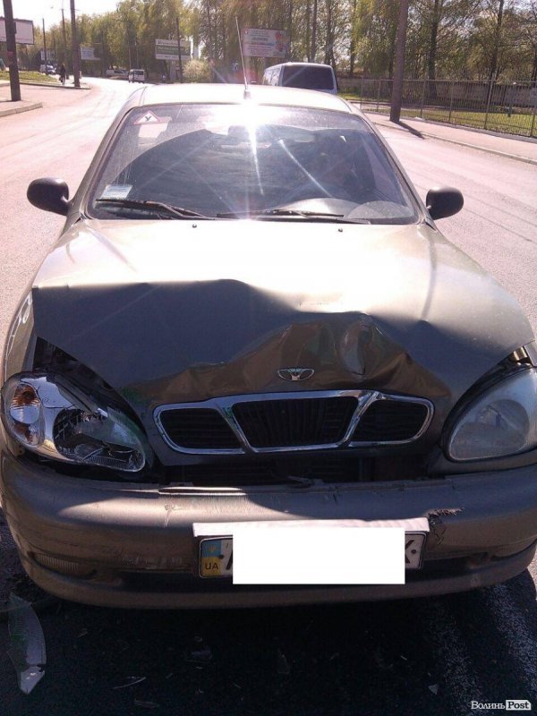 У Луцьку ДТП на Конякіна. ФОТО