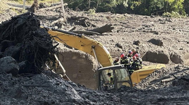 У Грузії стався зсув ґрунту на курорті: 6 загиблих, багато зниклих безвісти