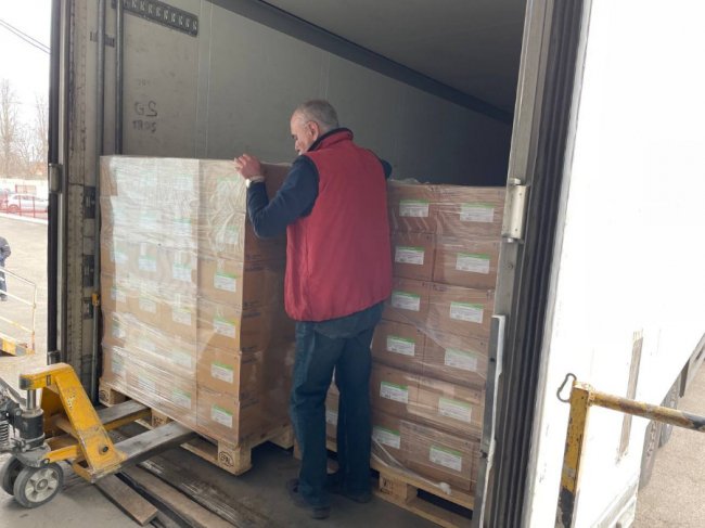 Волинь отримала вантажівку медикаментів із Польщі