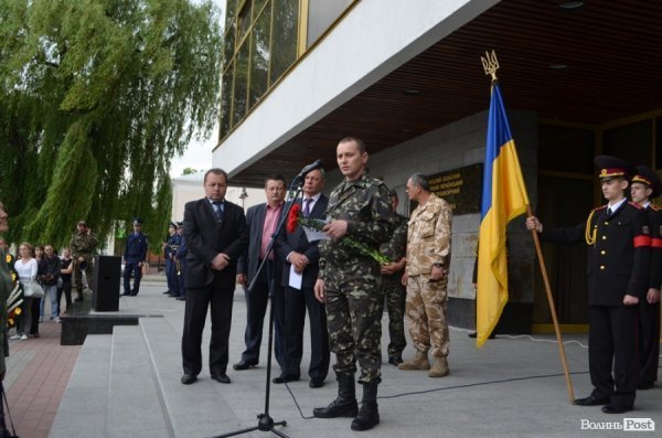 Луцьк попрощався із загиблим вояком «Айдару». ФОТО