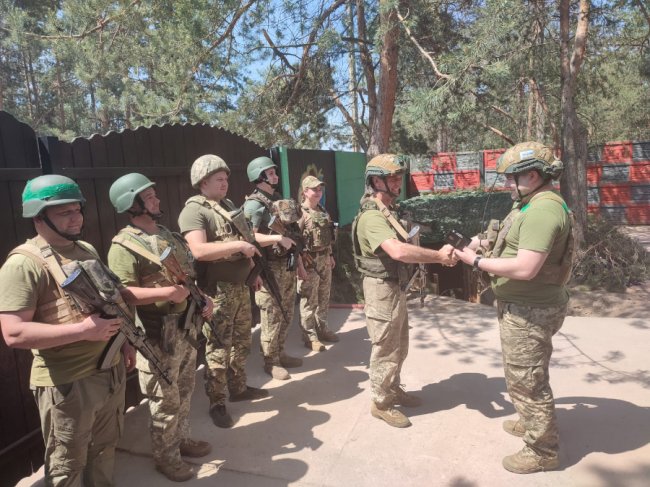 Воїнам батальйону з Волині вручили бойові нагороди. ФОТО