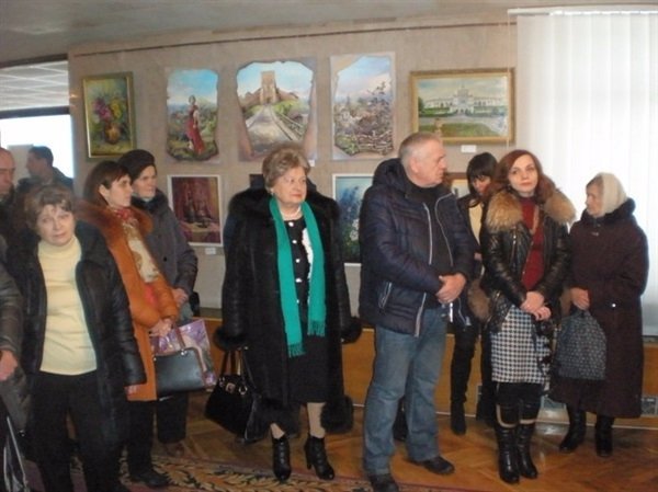 У Луцьку представили роботи ковельських художників. ФОТО