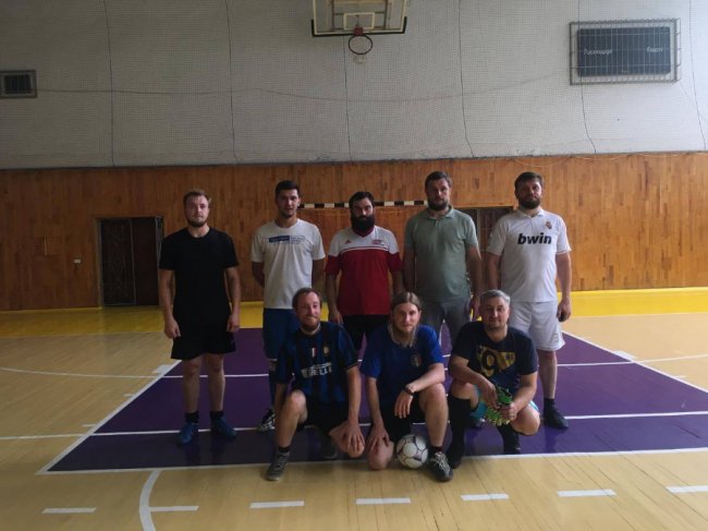 Волинські священники зіграли у футбол з викладачами луцького університету