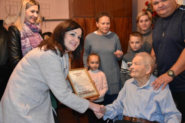 Лучанин відсвяткував 100-літній ювілей. ФОТО