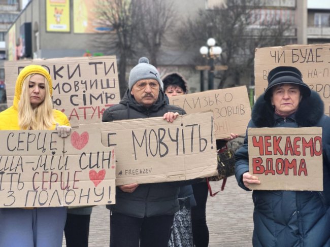 На Волині – акція на підтримку полонених воїнів