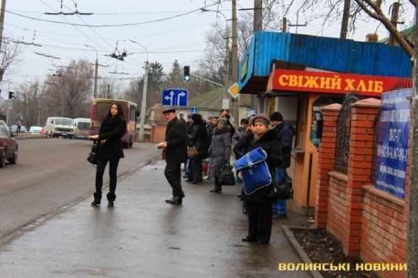 Третій день страйку тролейбусників Луцька