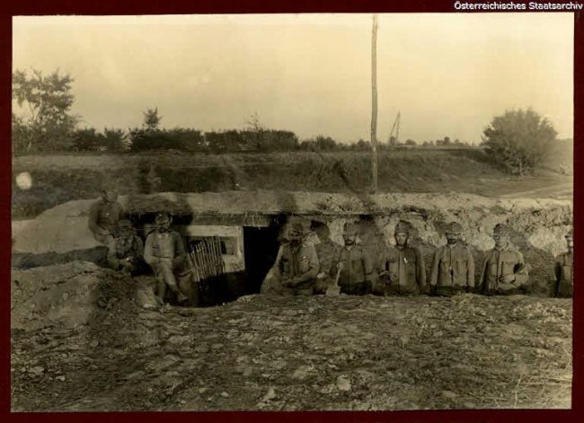 Бліндажі в Рожищі, 1914-1918 рр.
