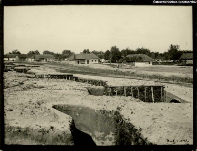 Бліндажі в Рожищі, 1914-1918 рр.