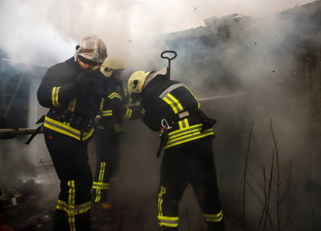 У Луцьку горів трансформатор. ФОТО