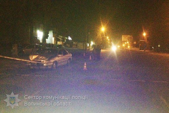 У Луцьку – подвійна аварія, двоє дітей опинилося в лікарні