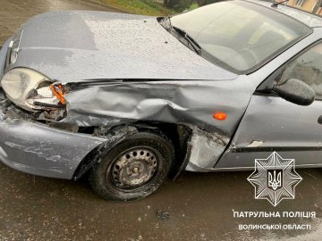 У Луцьку зіткнулися два легковики. ФОТО