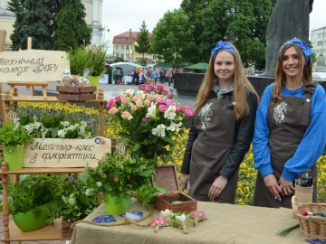 Від мініатюрних тістечок до величезних гойдалок: у центрі Луцька – свято професійної освіти. ФОТО
