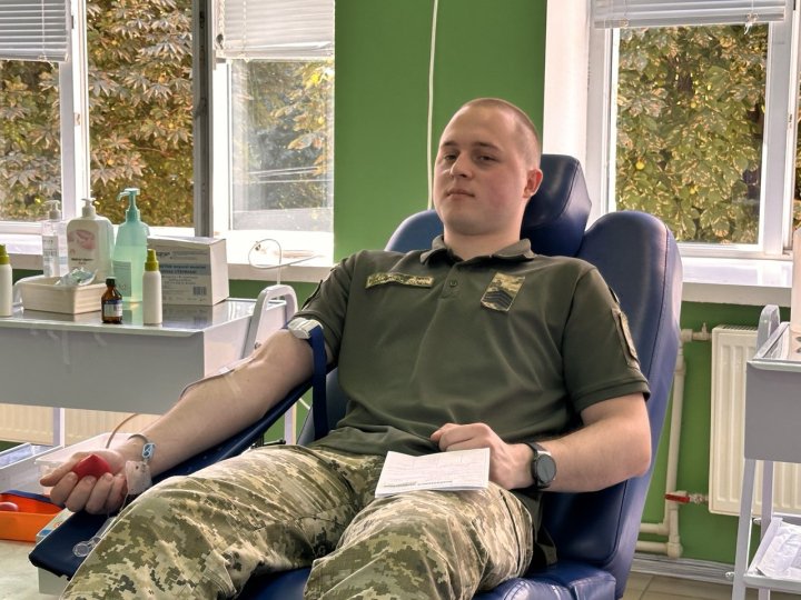 На Волині прикордонники здали понад 50 літрів крові. ФОТО