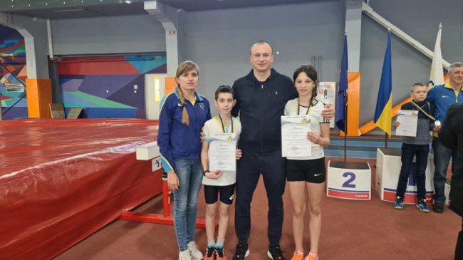 Юні легкоатлети з Волині здобули золоті медалі на чемпіонаті України