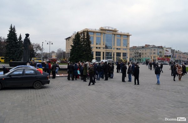 У Луцьку відзначили «помаранчеву» річницю. ФОТО