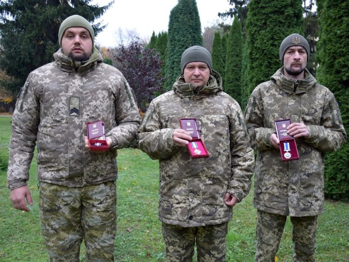 Трьох прикордонників з Волині нагородили державними нагородами