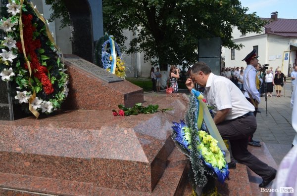 У Луцьку вшанували пам`ять жертв розстрілу. ФОТО