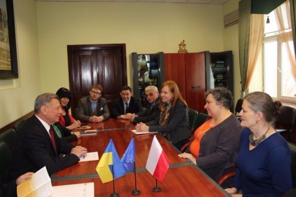 У Луцьку Микола Романюк зустрівся з польськими караїмами. ФОТО