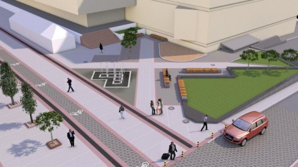 Як може виглядати вулиця Лесі Українки. ФОТО