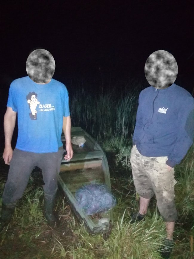 На території двох гідрозаказників на Волині затримали браконьєрів. ФОТО