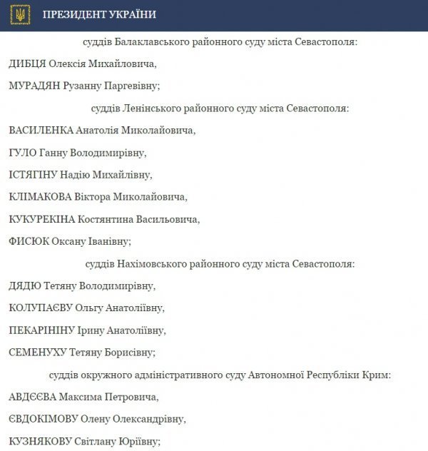 Порошенко звільнив 86 суддів за порушення присяги