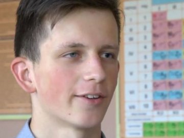 Випускник ковельської школи розповів, як йому вдалось набрати 200 балів з хімії на ЗНО. ВІДЕО