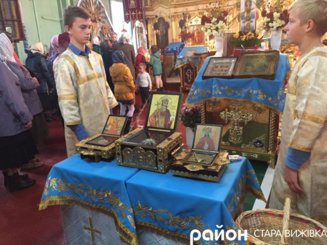 У село на Волині привезли мощі святих. ФОТО