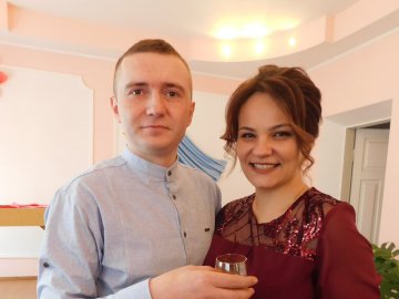 На Волині одружилися лікарка і фельдшер 