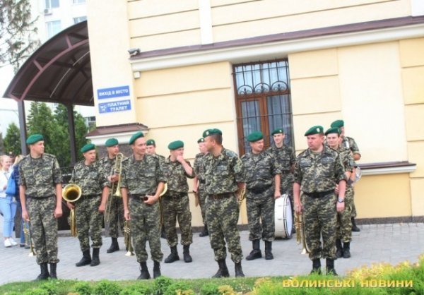 Луцькі прикордонники повернулися із зони АТО. ФОТО