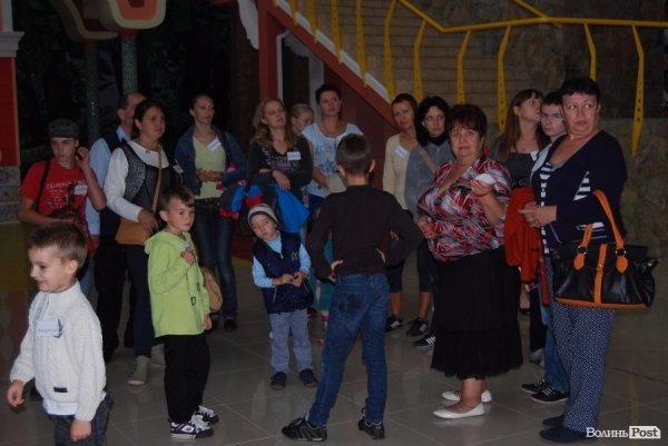 У Луцьку сім’ї переселенців з Донбасу та Криму знайомлять з історією Волині. ФОТО