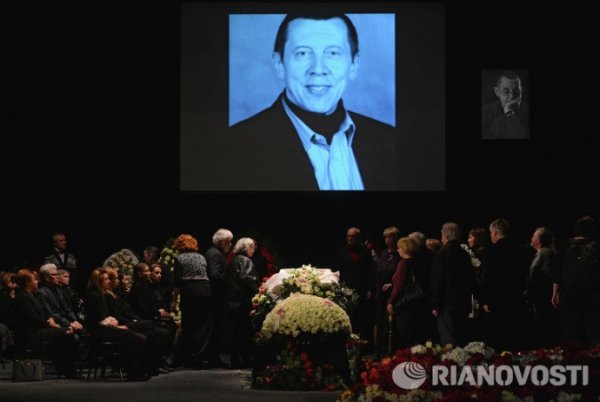 Прощання з Валерієм Золотухіним. ФОТО. ВІДЕО