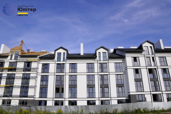 У другому будинку ЖК «Юпітер» — у розпалі внутрішні роботи*