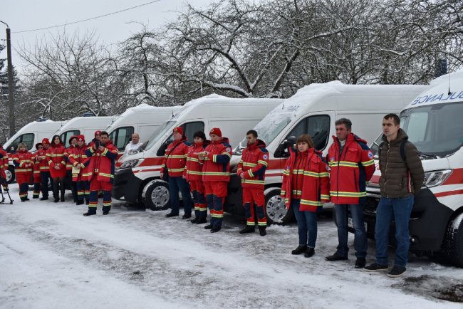 Волинська «швидка» отримала 6 нових автомобілів Citroën Jumper. ФОТО