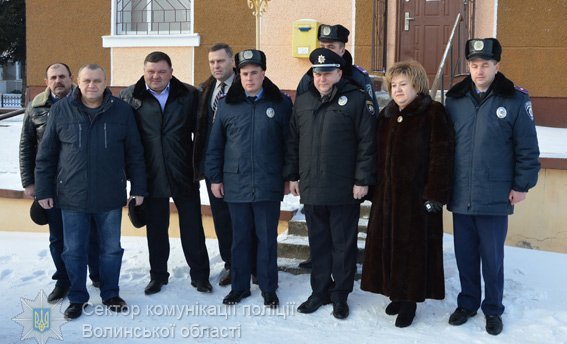 На Волині відкрили оновлені пункти поліції 