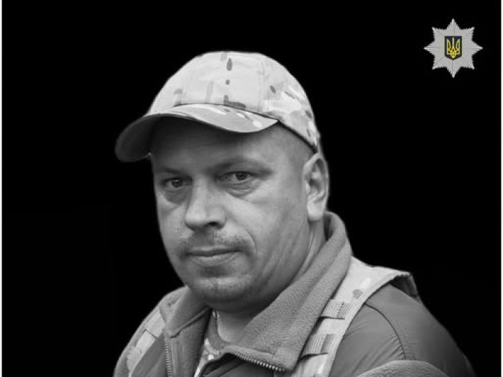 Влучив ворожий дрон: на Харківщині загинув волинський поліцейський Віктор Масюк