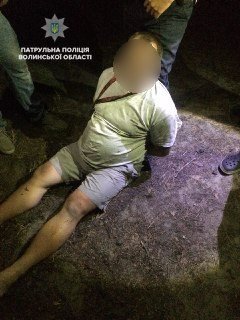 У Ковелі затримали чоловіка, який стріляв із «травмату». ФОТО