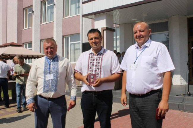 Волинським лісівникам вручили знаки «Учасник бойових дій у російсько-українській війні». ФОТО