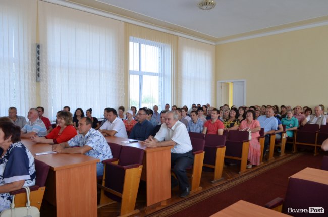У Горохові представили нову голову райдержадміністрації. ФОТО