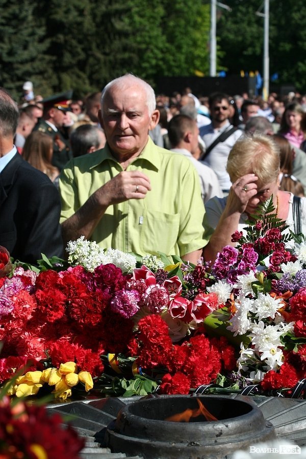 День Перемоги у Луцьку. ФОТО