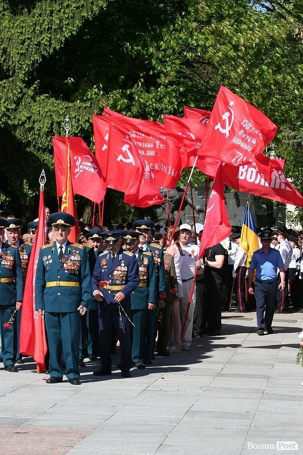 День Перемоги у Луцьку. ФОТО